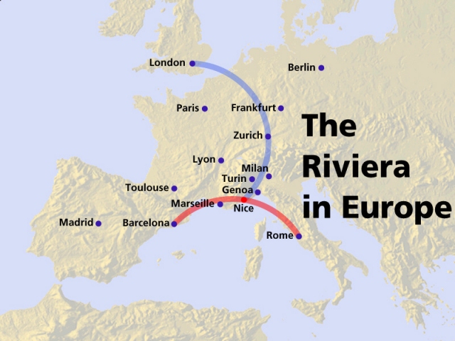 The Riviera in Europe